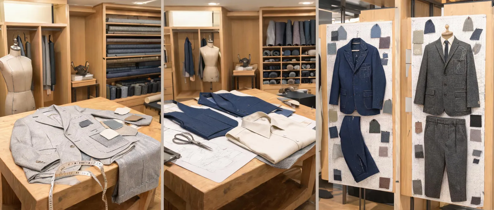 Suiting fabric applications in tailoring and uniform development