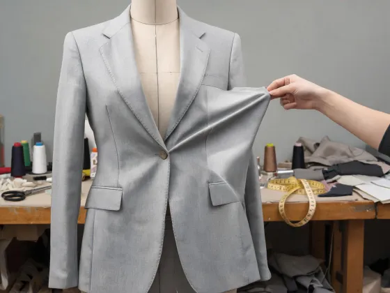 Travel suit fabric movement trial
